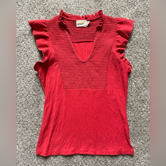 REVOLVE Nation LTD Flutter Slv Top - Picture 1 of 4